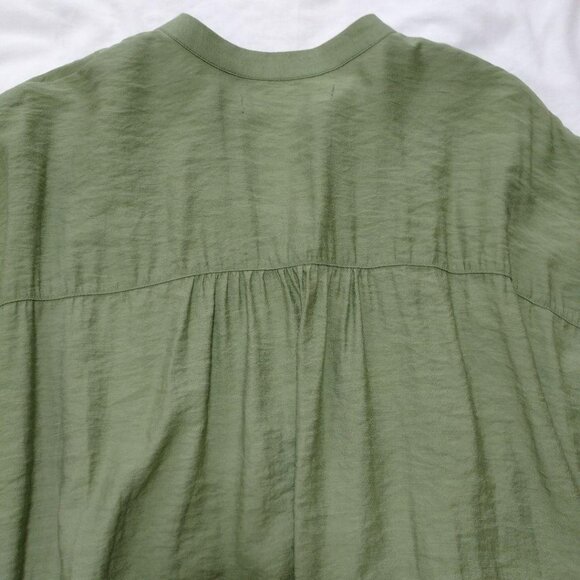 Blesa Blouse with Ribbon Green - Picture 6 of 6